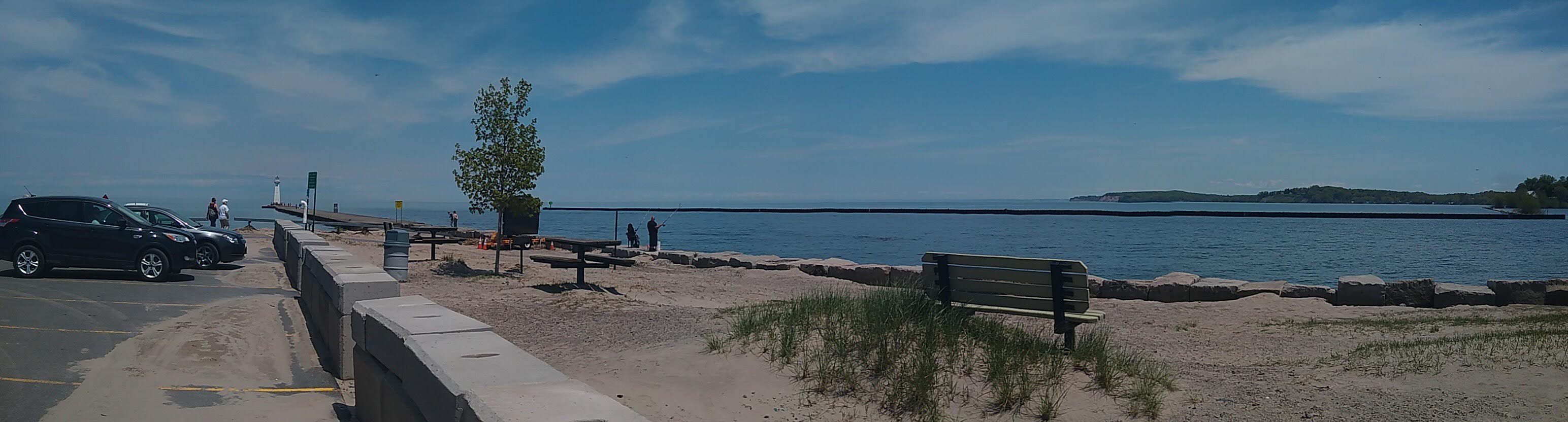 Lake Ontario at Sodus Point