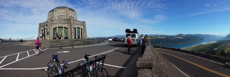 Vista House at Crown Point on the Columbia River