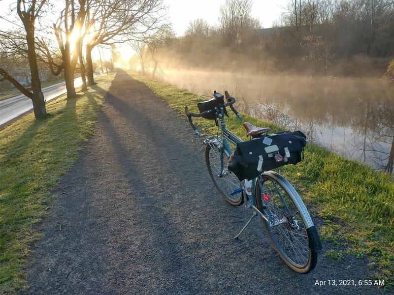 The Erie Canal pathway