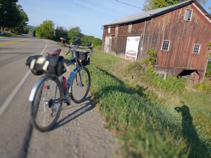 Barn near Keuka Lake on Wayne Road.