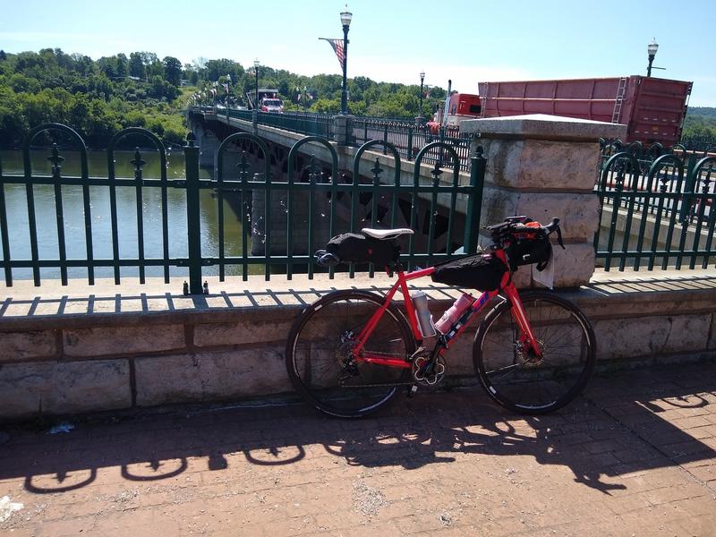 Susquehanna River Bridge in Owego, NY