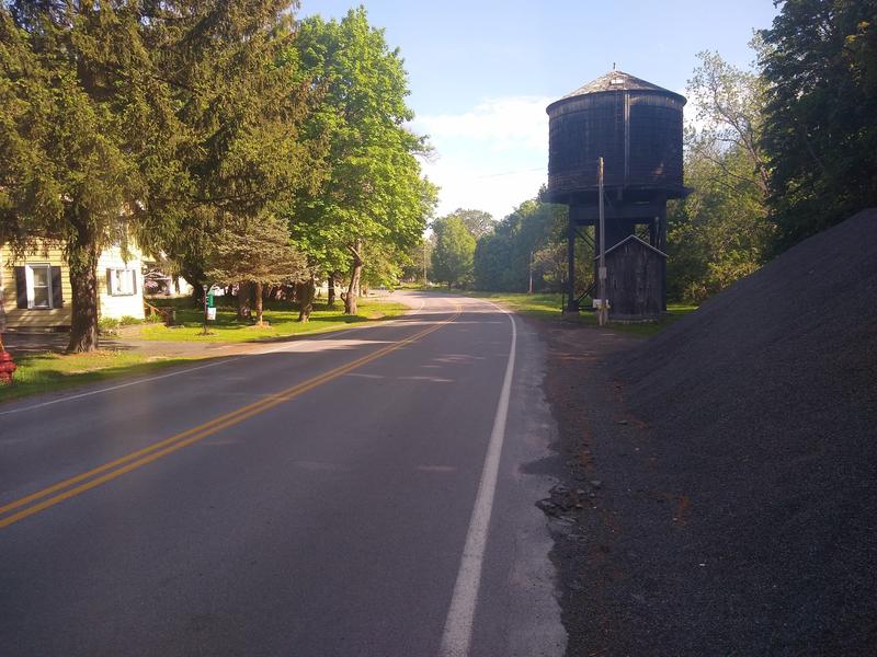 Railway water stop in Orleans, just north of the Ontario Pathway. Can't refill the water bottles here!