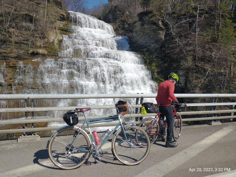 Hector Falls north of Watkins Glen on Seneca Lake