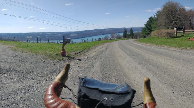 Seneca Lake from Carpenter Road in Burdett